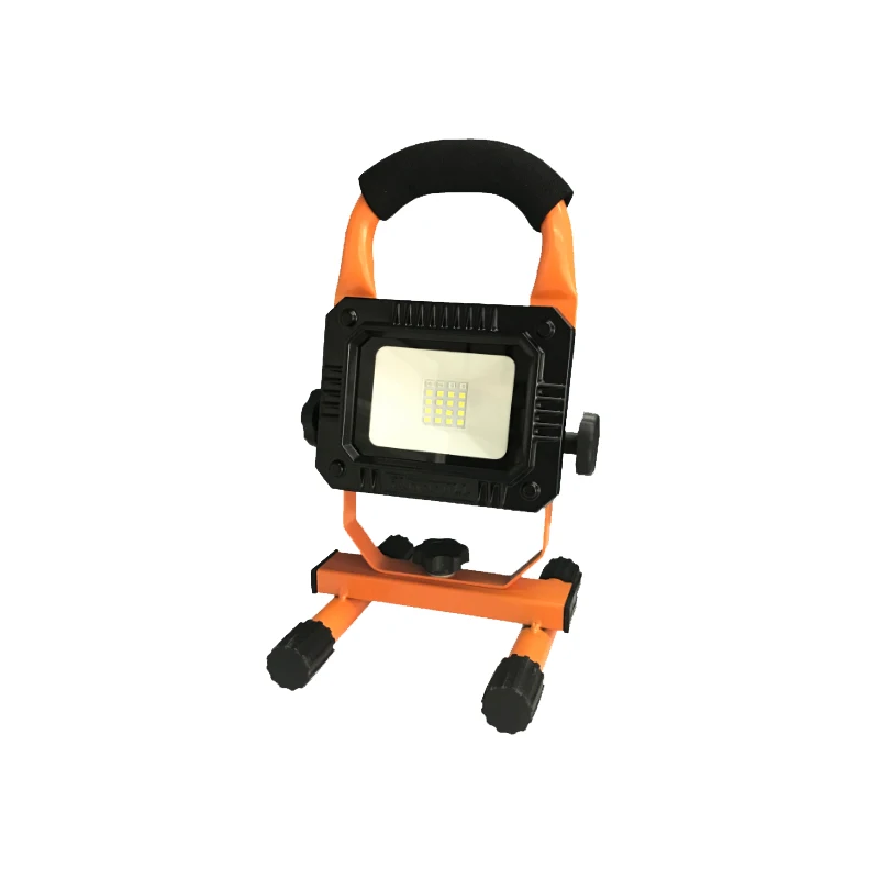 Led Work Light with Stand Portable Led Detailing Working Light IP65 Camping Lamp 18650 Aluminum Black Industry Durable AC 90 80