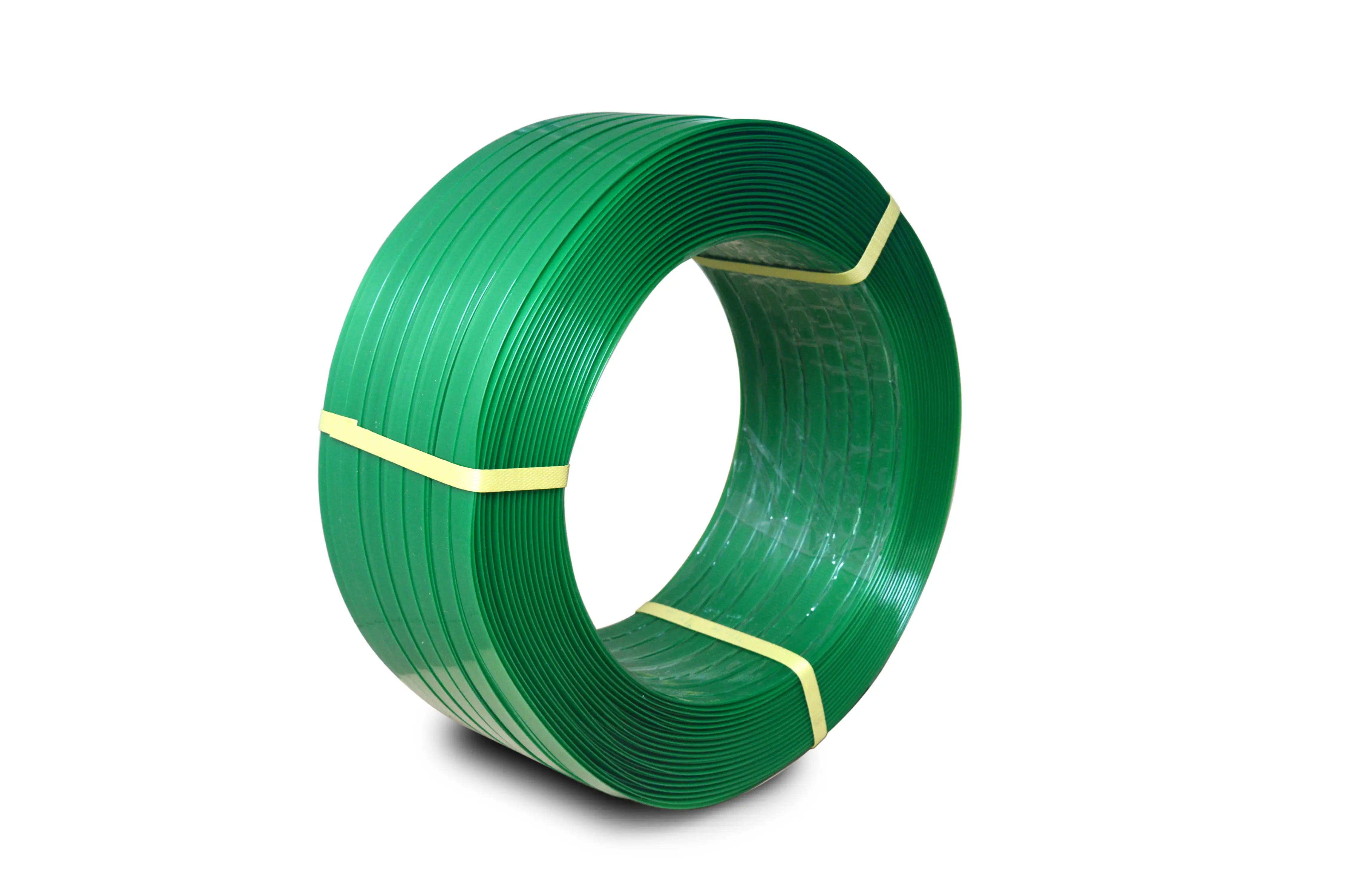 PET Strap Roll Price Plastic Banding Packing Roll Embossed High Tension Green Packing Belt Packing Belt Band