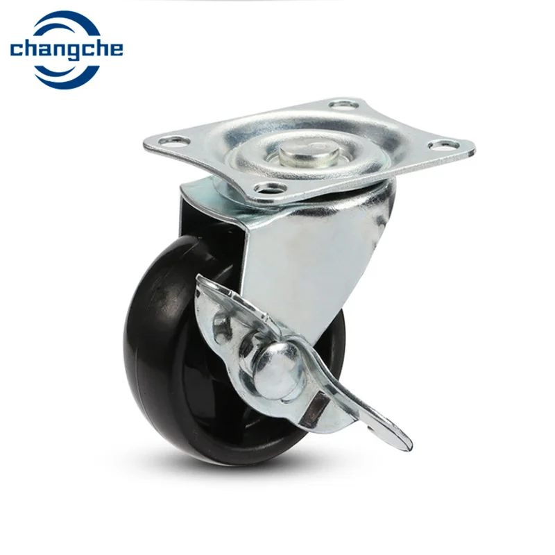 Фиксированные колесные диски из полиуретана и углеродистой стали