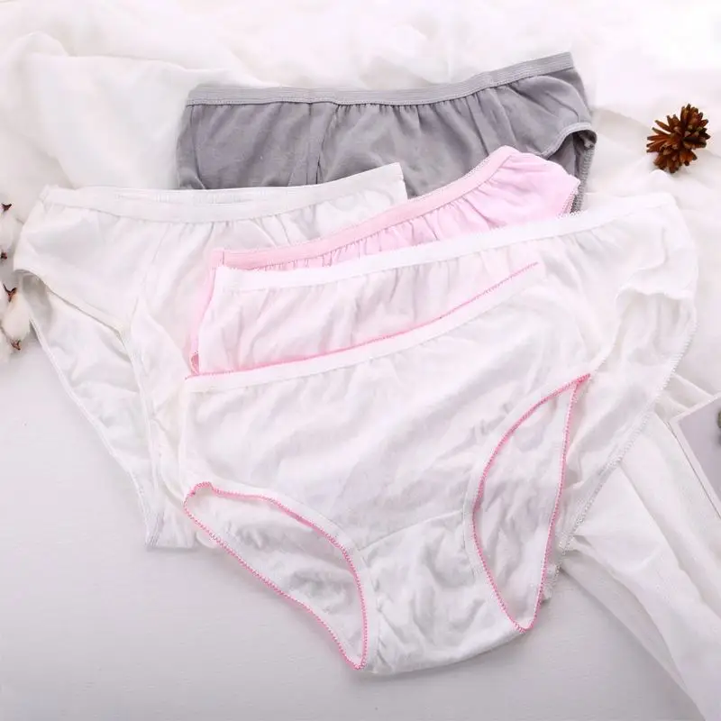 Sterilization Underwear For Women 100% Cotton Pregnant Woman Underwear Maternity Disposable Panties