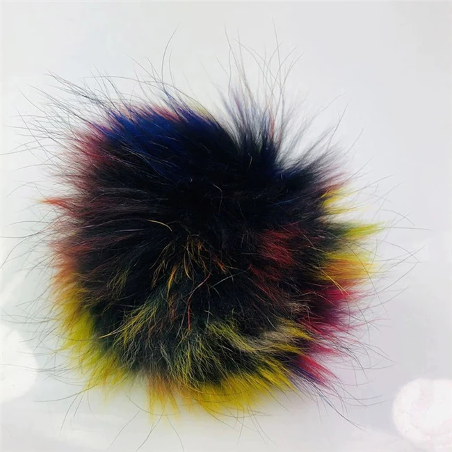 19cm Pompones Natural Color Pompoms