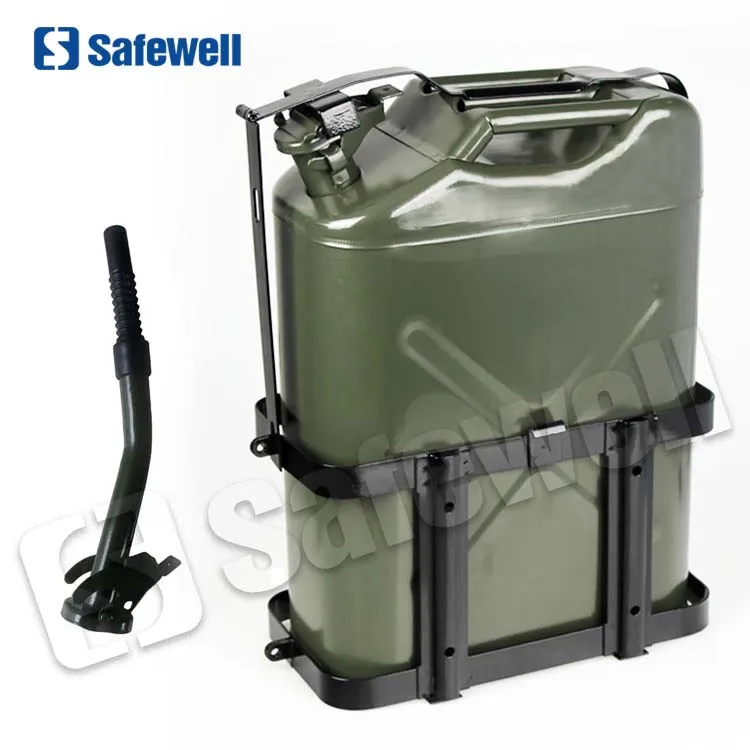 SWJC-06 High Quality Steel Petrol Fuel Tank Vertical Gas 20L Jerry Can