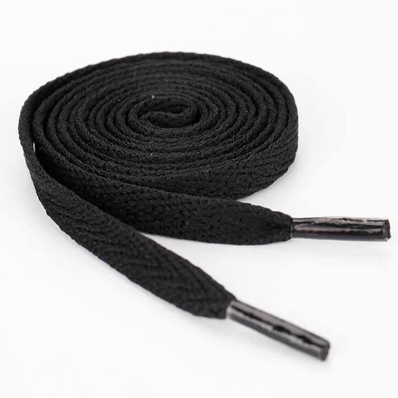 Custom Bracelet Fabric Cotton Oval Shoelace In Roll Fabric Shoelace