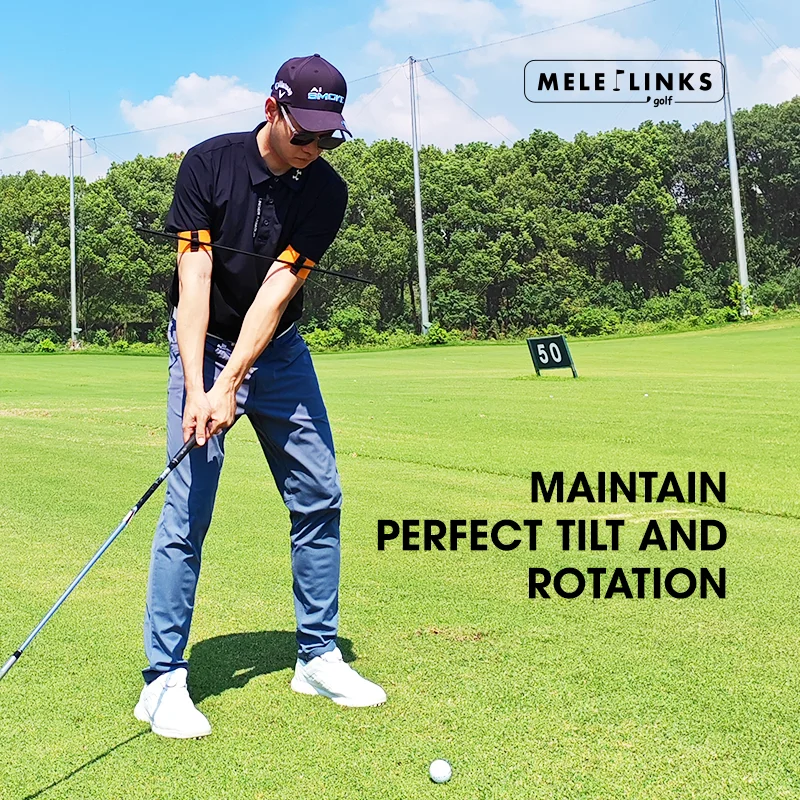 Melelinks Golf Rotation Detector Golf Rotary Aligner Correct Rotator For Golf Swinggolf Rotation Indicator