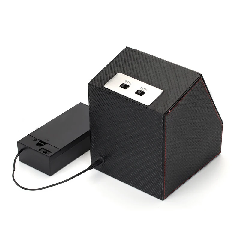 High quality megger, automatic mechanical watch box,  chain, automatic Wooden Watch Winder