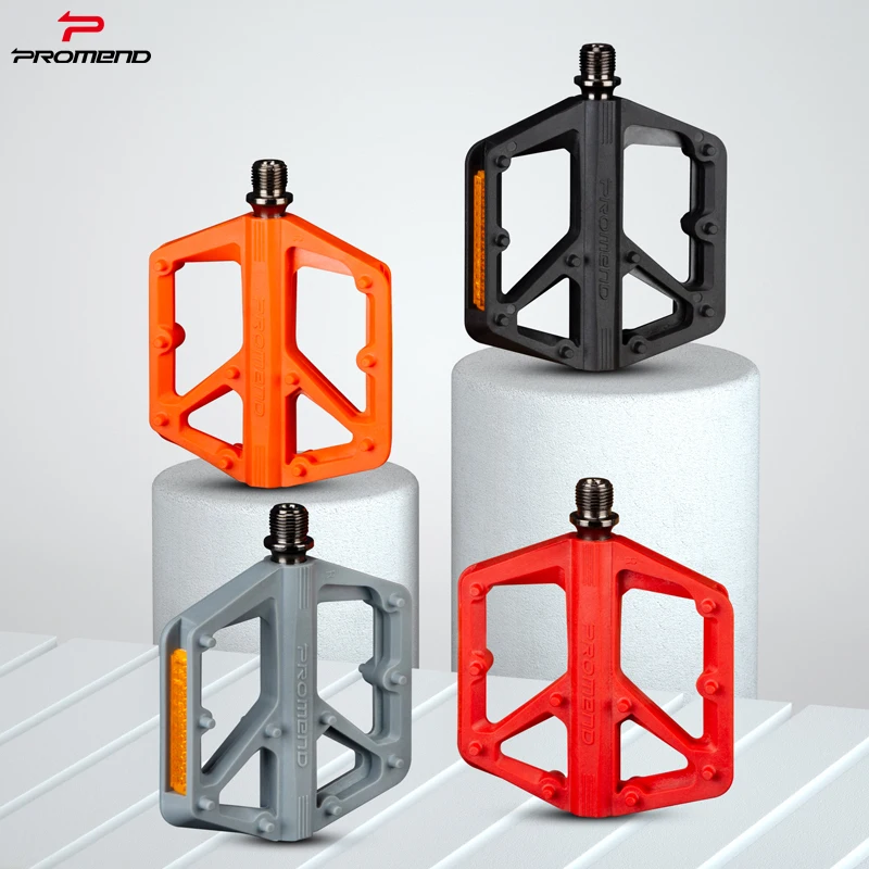 Nylon 2021 new China Du bearing bicycle pedals factory Durable fast speed mountain bike pedals 9/16 MTB  cycling pedal Nylon