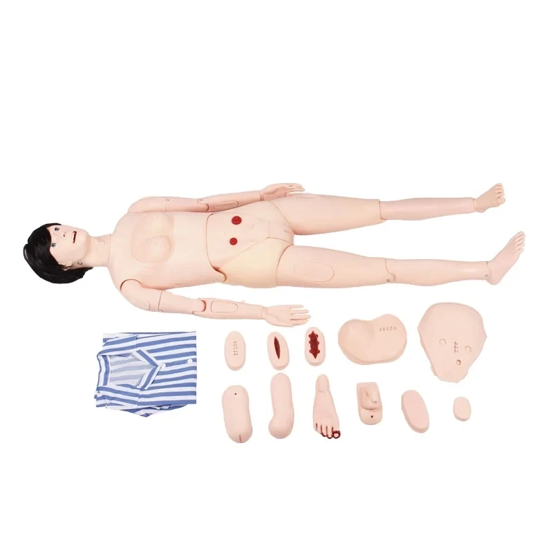 DARHMMY Advanced Full Function Mannequin Medical Science Nursing Training Manikin for Medical Professionals