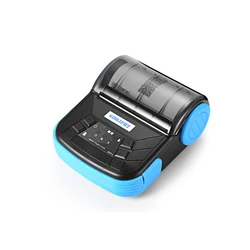 MTP-3A LED display 12V1A Power 80mm Receipt BT Printer with free thermal paper wireless portable label printer
