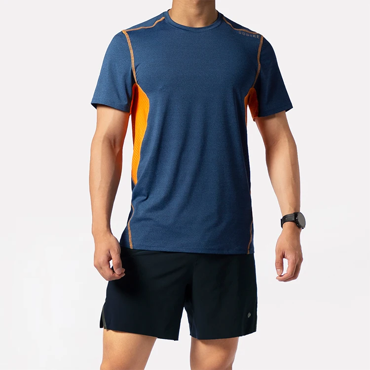 
wholesale custom logo breathable quick dry mens sport sleeve shirt 