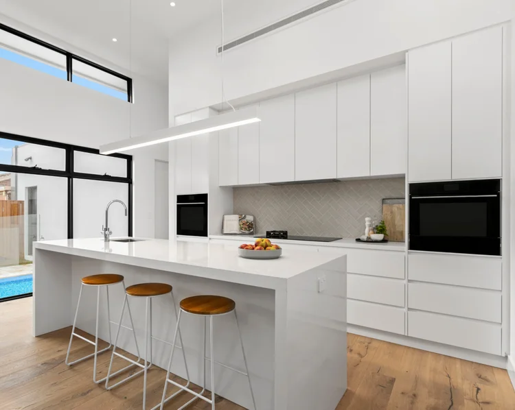 Baymax Kitchen Professional Custom Modern Acrylic Kitchen Cabinet