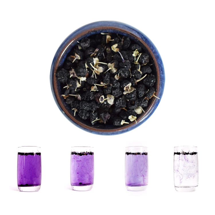 Qinghai-Tibet Plateau Origin Black Wolfberry dried fruits 100% Wild Chinese Black Goji Berry