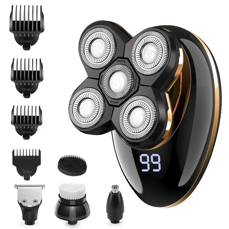 New Arrivals Face Hair Remover USB Groomer Waterproof Rotary Razor Beard men Electric Shaver