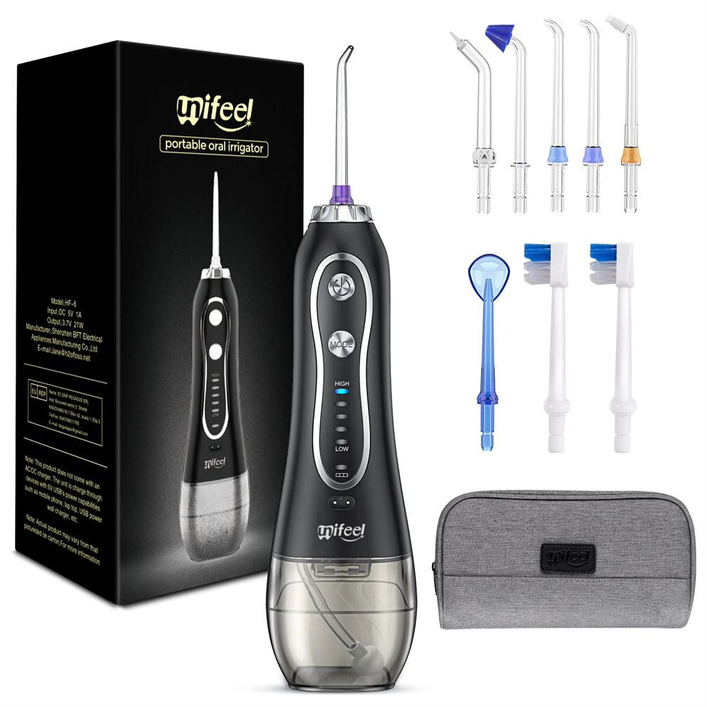 Unifeel Home and Travel Dental Plaque Remover Dental Care oral irrigator Water Flosser