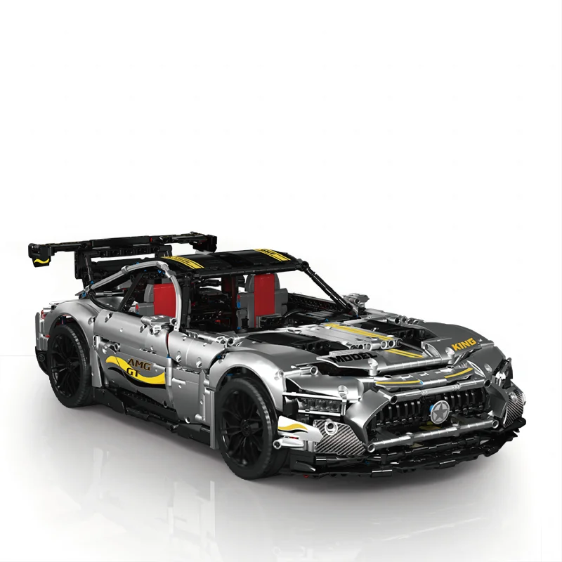 Mould King 13126 Technology 1/8 Super Sports Racing Car Model Car Clamping Toy Sets to Build and Display Model Building Blocks