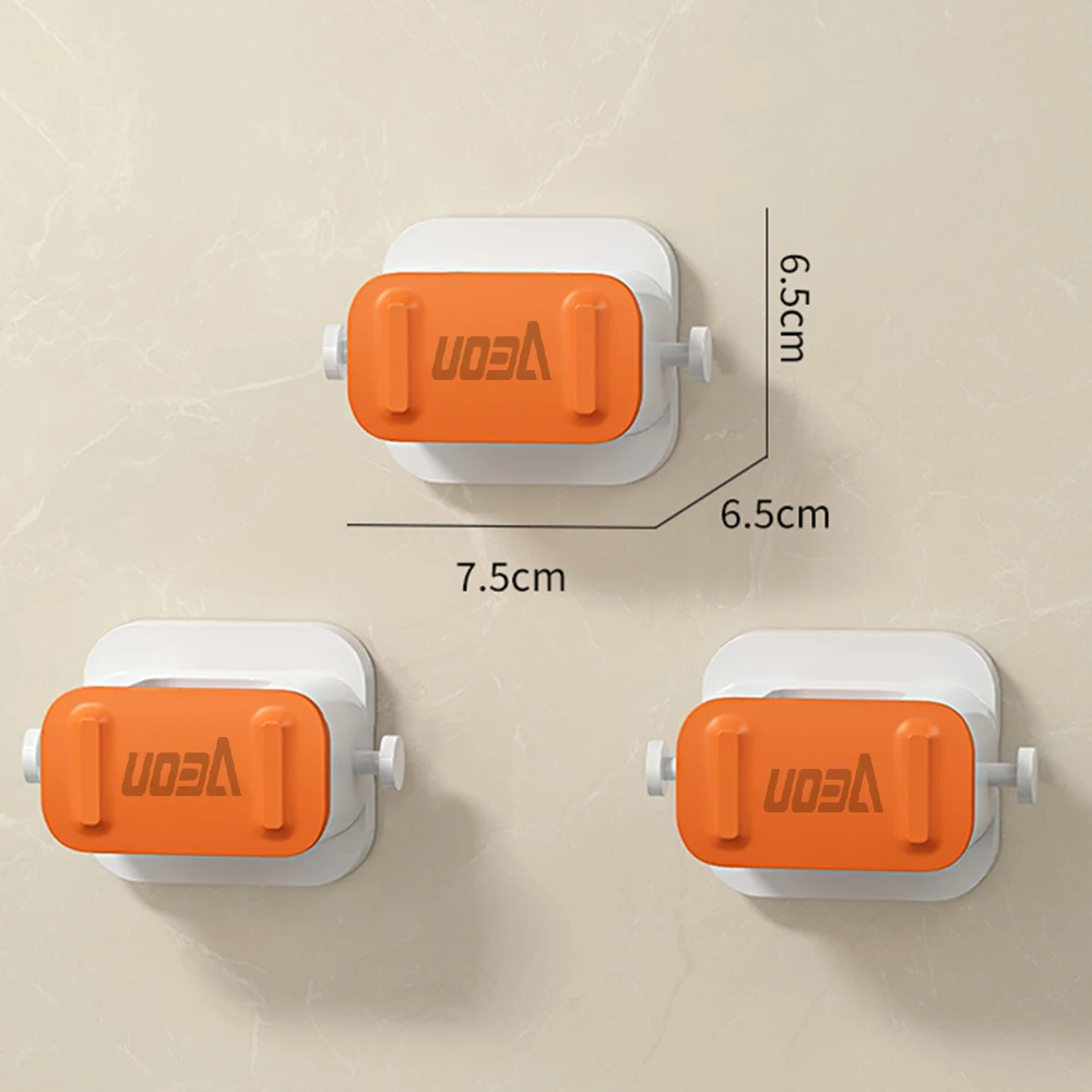 Suction cup Hanging Pipe Traceless Hooks Waterproof Broom Hanger Wall Mounted Mop Organizer Holder Home Storage Rack