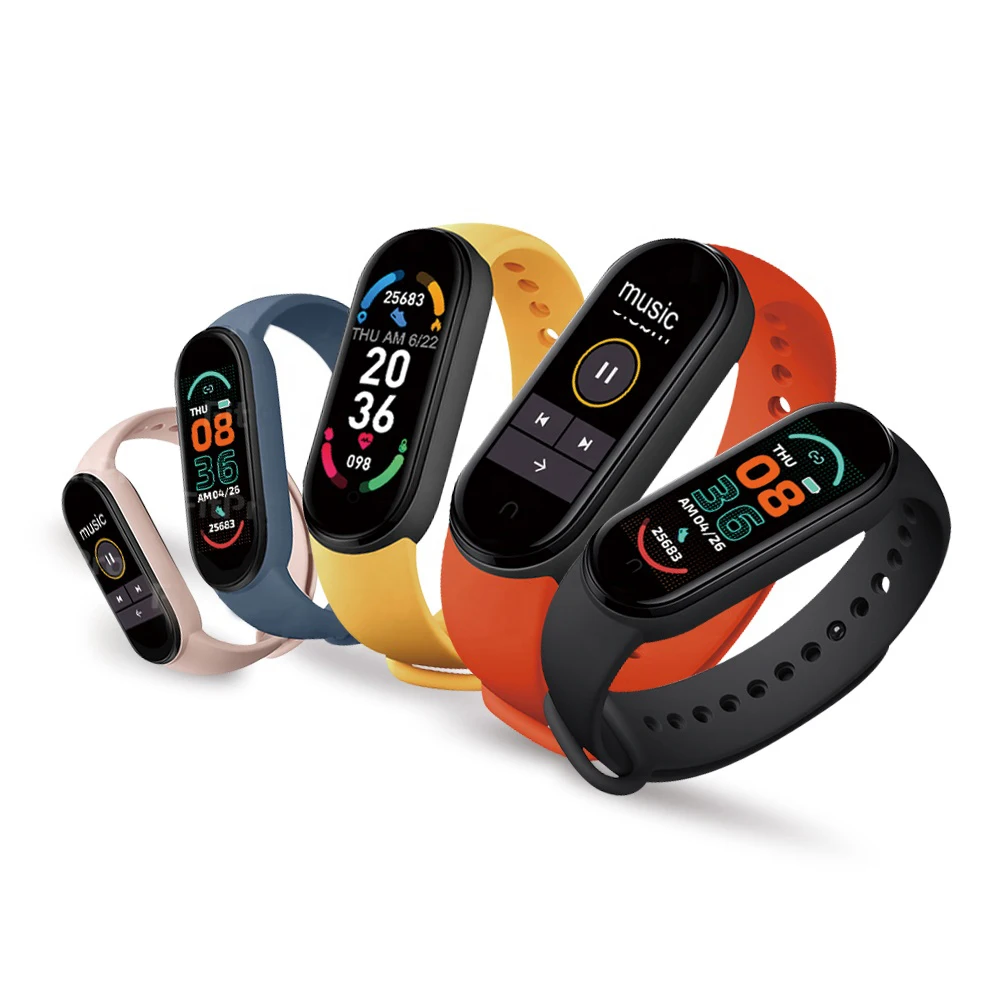 Original new fitness watch smart bracelet heart rate smart wrist strap M6 sports bracelet activity tracker wrist strap