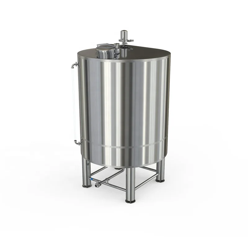Stainless Steel 500L 1000L  Glycol Water Tank is specially used for Beer Brewing Equipment (1600378756541)