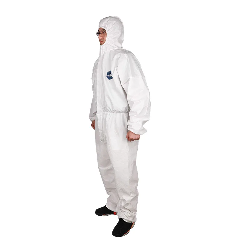 In Stock CE Certification Hazmat Suit Agriculture Ppe Suite Protective Clothing