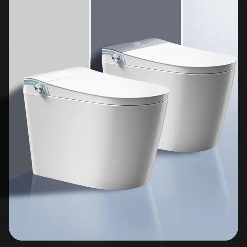 Bathroom automatic ceramic one piece smart toilet smart bidet toilet intelligent toilet