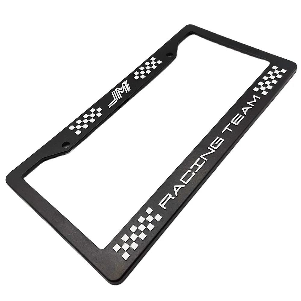  Hot-selling High Quality Custom size Standard US & Canada Customised Plastic/ABS Car License Plate Frame/license plate