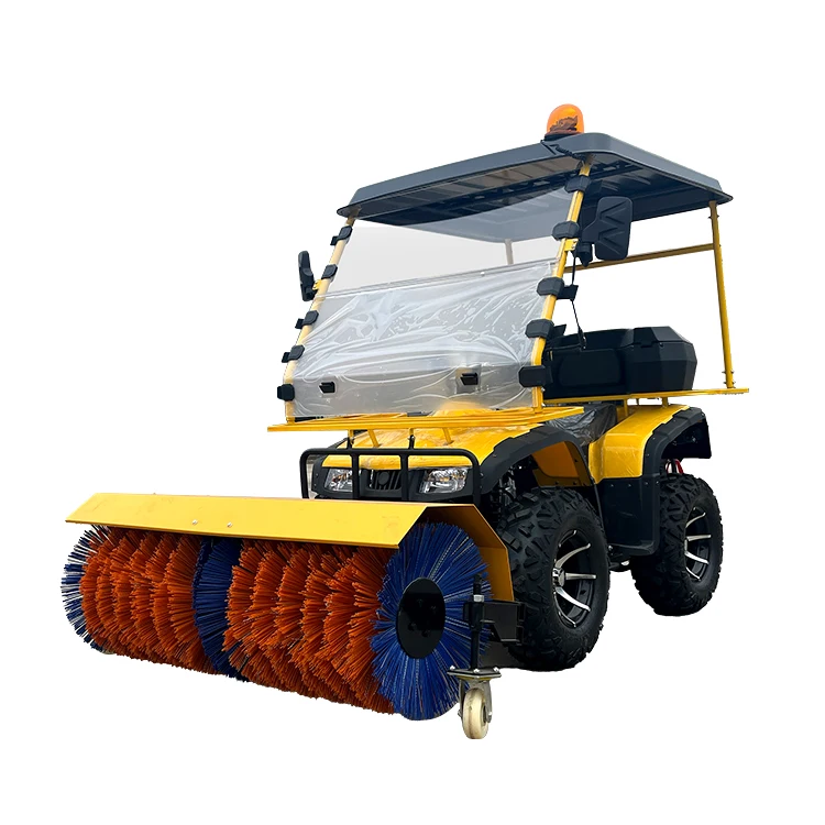 Снегоуборочная машина с водительской кабиной наружное ветровое стекло высокоэффективный снегоочиститель