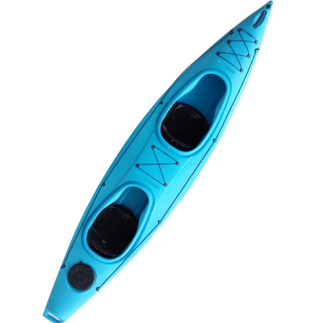 
Sit On Top Inflatable Boat Rotational Molded Plastic Kayak for 2 people 