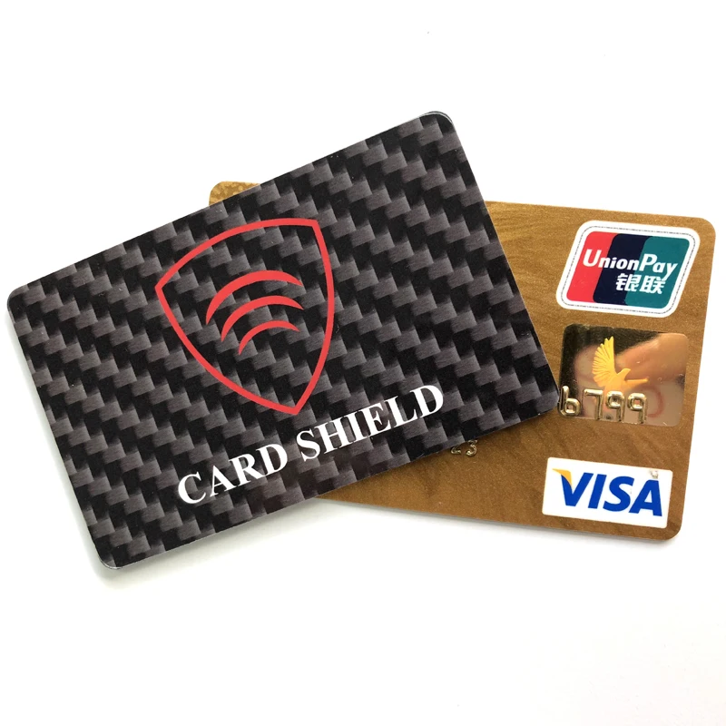 Secure Protection Card blocker Anti theft Card Rfid wallet Blocking Card