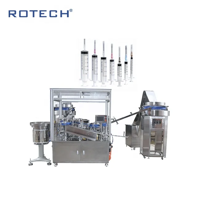 Medical disposable syringe making machine price Automatic assembly machine