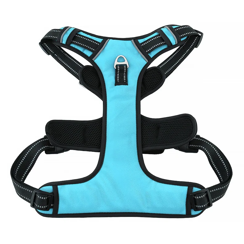 Manufacturer wholesale  Handle Pet Harness Vest Type Large Dog Harness Explosion-Proof Red Reflective Dog Pet Harness
