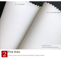 printed faux leathersheets embossed leather material