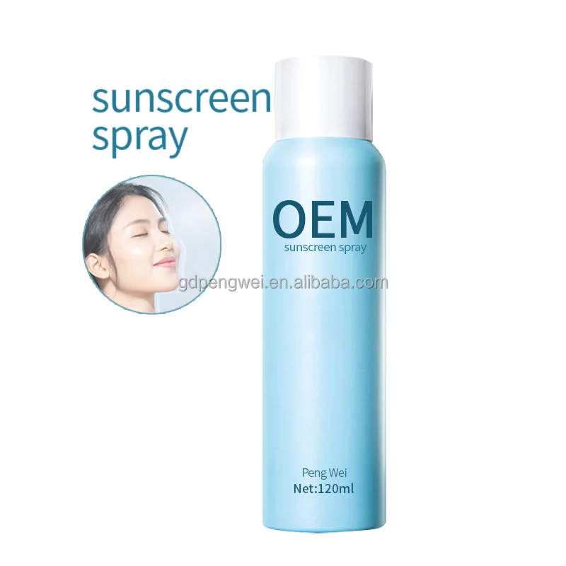 Factory Wholesale SPF 100 Waterproof Sunscreen Spray Whiten and Organic Vegan Ingredients New Product with Vegan Stick Form