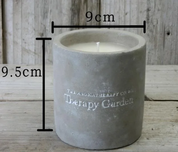 
 Бетонная чашка для свечей/цементный контейнер для свечей/банка для свечей  