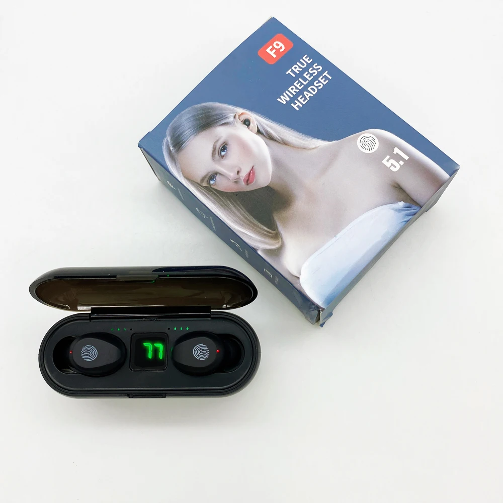 Eseekgo F9 F9-5 Audifonos Fone powerbank беспроводной Audifono наушники Auriculares Bluetooth гарнитура наушники-вкладыши Tws