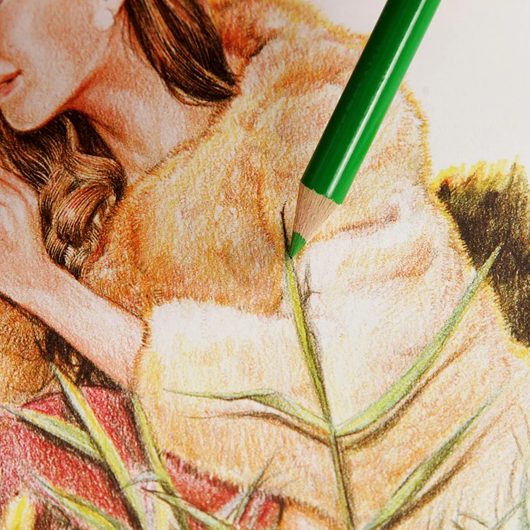 3.5 inches Bulk Wooden Colors Pencil Personalized Short Paint Novelty Drawing Graffiti Mini Colored Pencils for Kids (6pcs/set)