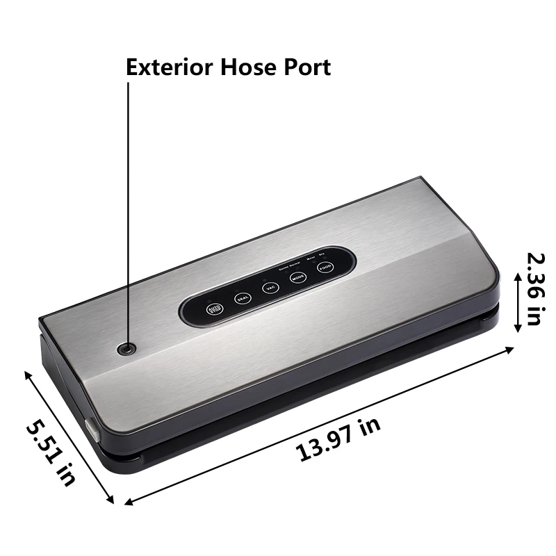 Hot Seller Stainless Vacuum Sealer Machines for Food saver Vacuum packing  seal a meal Bag Sealer Machines