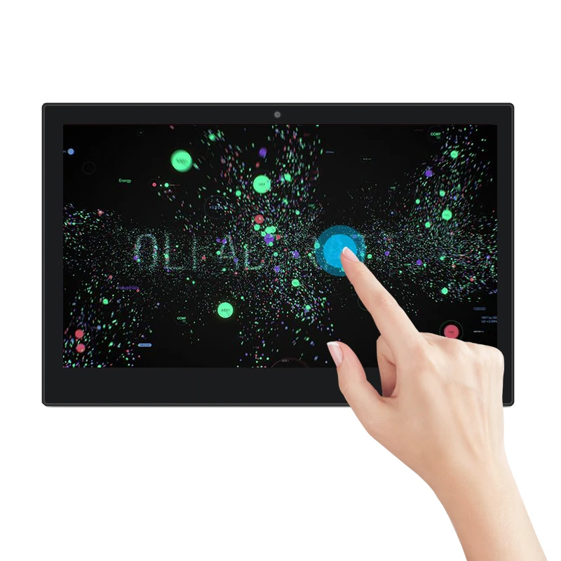 32 inch wall mounted digital signage advertising lcd player display  electronic restaurant touch screen menu board