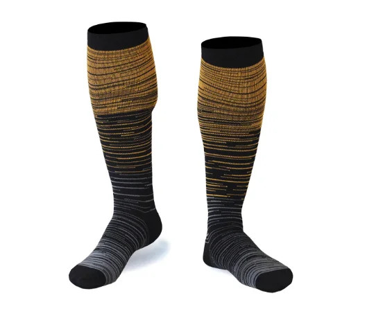 Custom Adult sport Socks Long Knee High Running Socks Football medical compression stockings