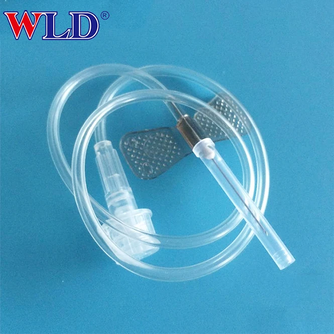 18G 20G 22G 26G 27G surgical safe luer lock scalp vein infusion set for sale
