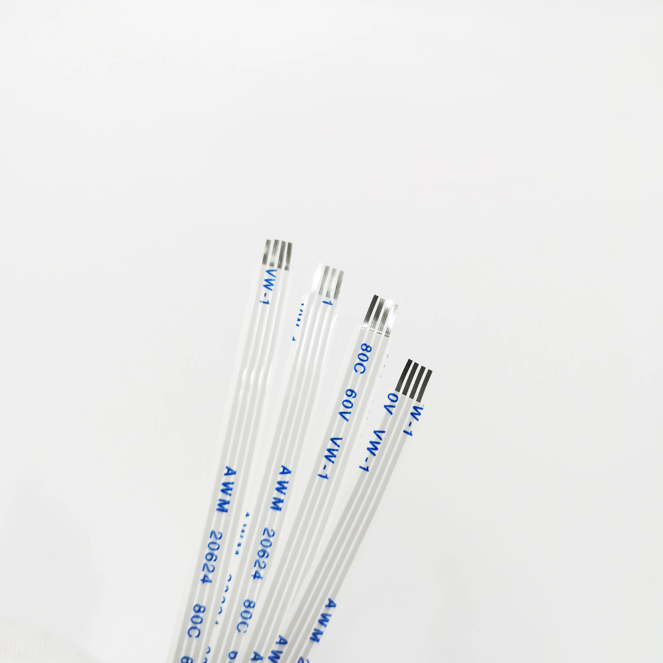 1.0mm pitch 4 pin 200mm length flexible flat cable