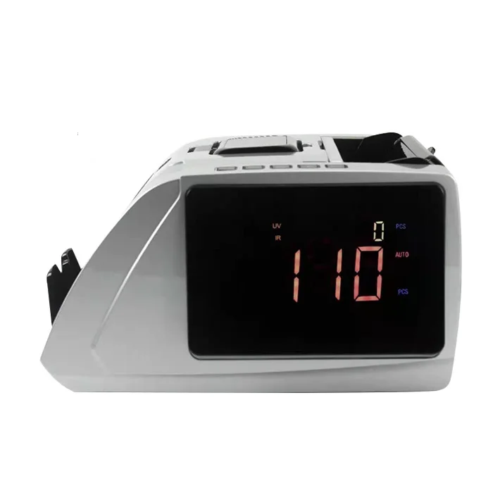 Rechargeable Lithium Battery bank note counter  Cash Counter with 4000mA built-in battery Banknote Counter with Rechargeable Bat