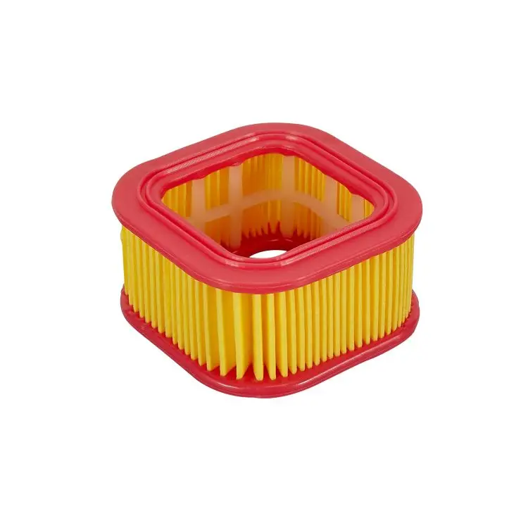 v-forest customize power tool air filter cartridge replacement pleated non-woven fabric air filter element for brush cutter