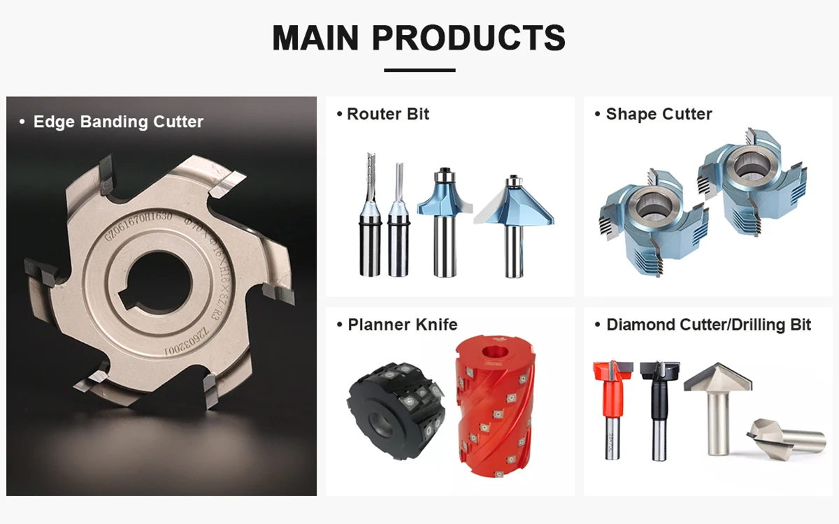 GLWTOOLS Woodworking Machinery Parts Customized 1/2 Shank CNC Diamond PCD Engraving Carving Milling Router Bit