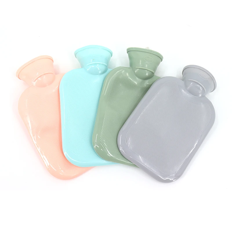 PVC Soft Rubber Plush Hot Water Bottles Rubber Warm Hot Water Pvc Bag Soft Bag With Cover
