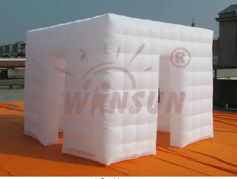 Sale memorable inflatable cube show tents  inflatable exhibition room  factory custom inflatable shelter for event use