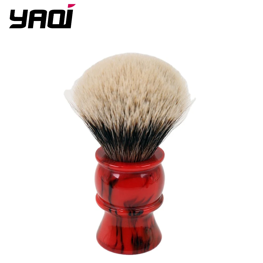 YAQI 26MM Resin handle badger hair mens shaving brush custom logo