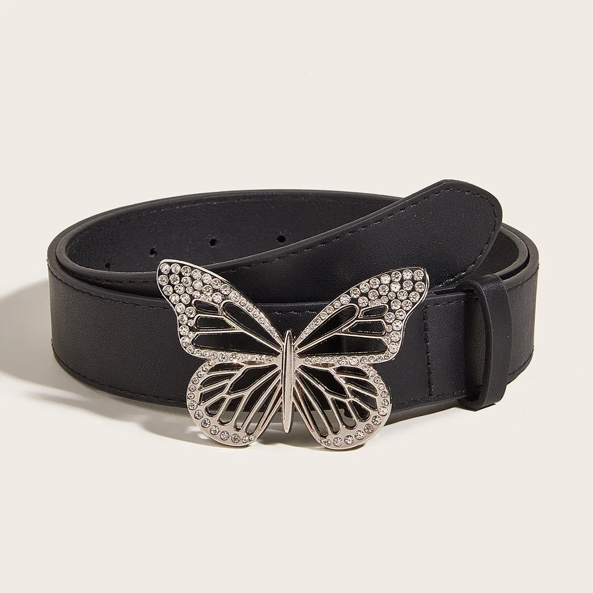 Women Cool Punk Gothic Style Girls Skirt Belt Adjustable Waist Belt Chain for Ladies