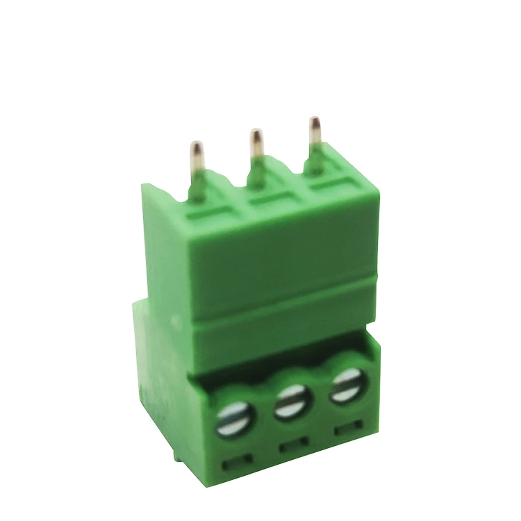 16-28AWG 3.81mm pitch 3 pole pcb Male Female connector 3pin  pluggable terminal connector block