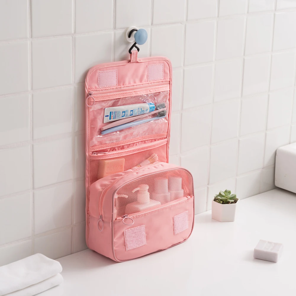 Wholesale Travel Makeup Bags Waterproof Cosmetics Bags Hanging Toiletry Bag
