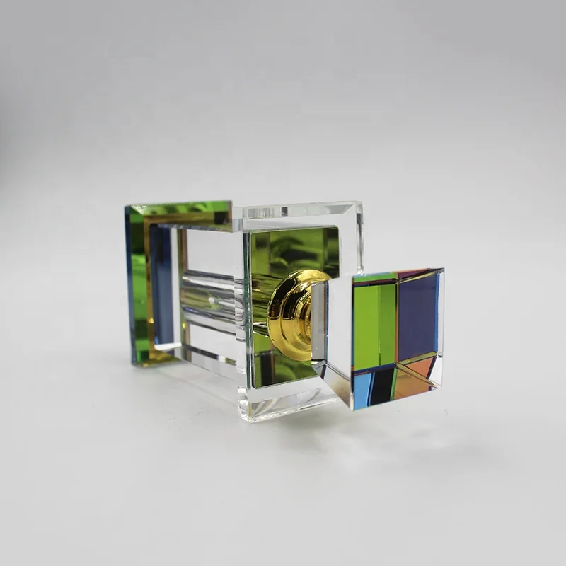 Angel Modern Gemstone Stone Luxury 3ml 6ml 15ml AB K9 Crystal Perfume Bottles Purple Amethyst Cluster Glass Perfume Bottle