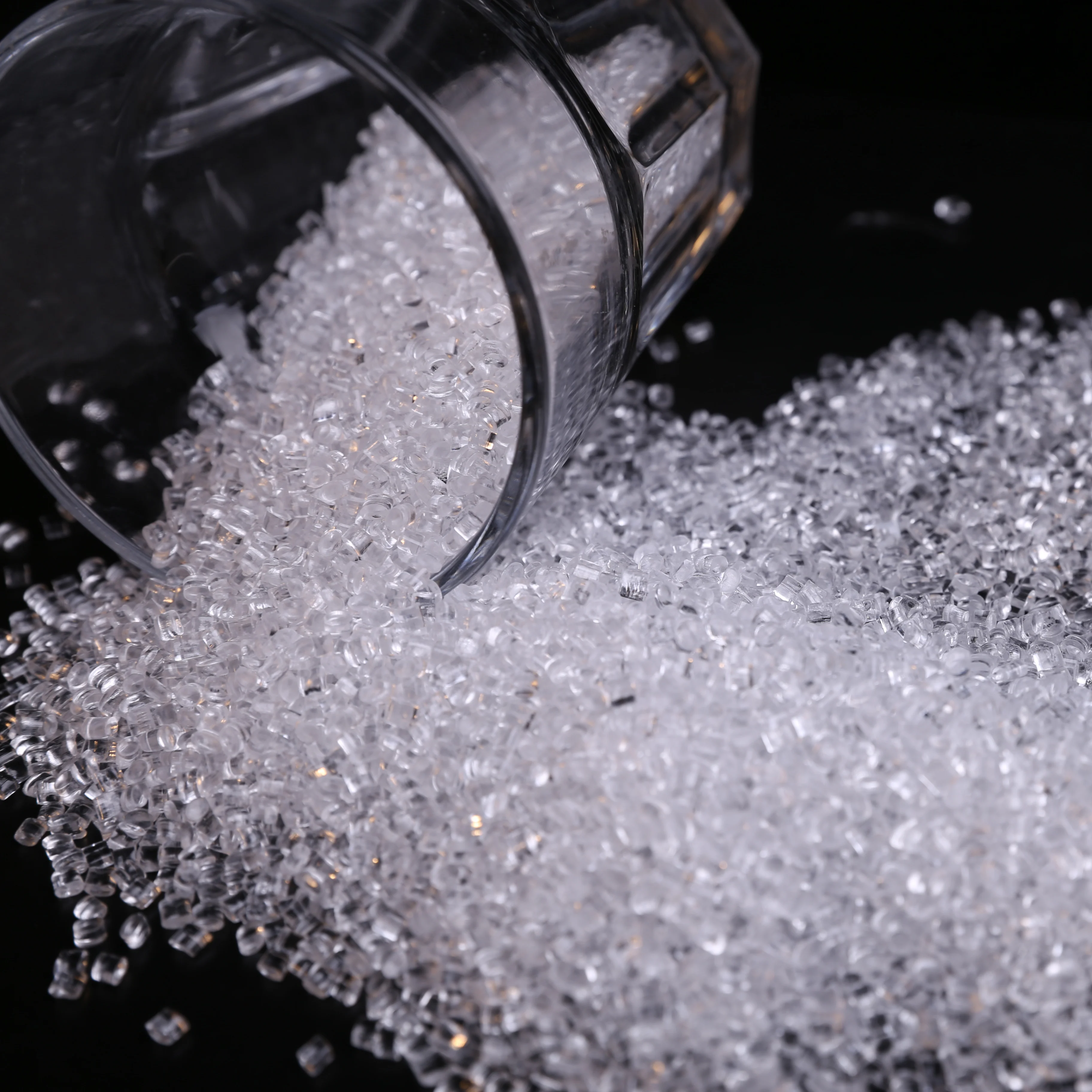 IT/OA 50% PCR polycarbonate Post Consumer Recycled plastic raw material PC granules  PCR PC plastic raw materials